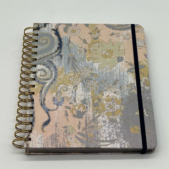 Journal notebook organizer Binder goals to do spiral notebook binder floral - Picture 1 of 11